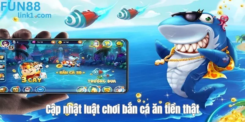 Bắn Cá Ăn Tiền Thật - Trò Chơi Đổi Thưởng Hấp Dẫn Nhất Năm 3 Nắm bắt luật chơi bắn cá ăn tiền thật giúp bạn thu lời khủng.